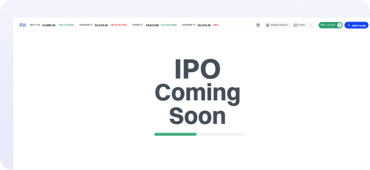 First Demat IPO dashboard