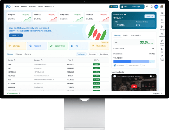 First Demat trading platform